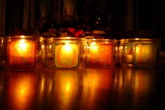 026-Bougies de Noël
