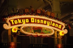 Disneyland à Noël - Entrée