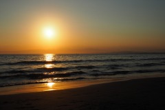 Enoshima -Coucher de soleil