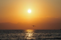 Enoshima - Coucher de soleil
