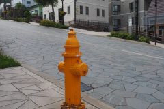 Hakodate - Bouche incendie jaune