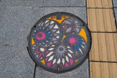 Matsumoto - Plaque d'égoût