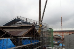 Filature de Tomioka - Zone en travaux